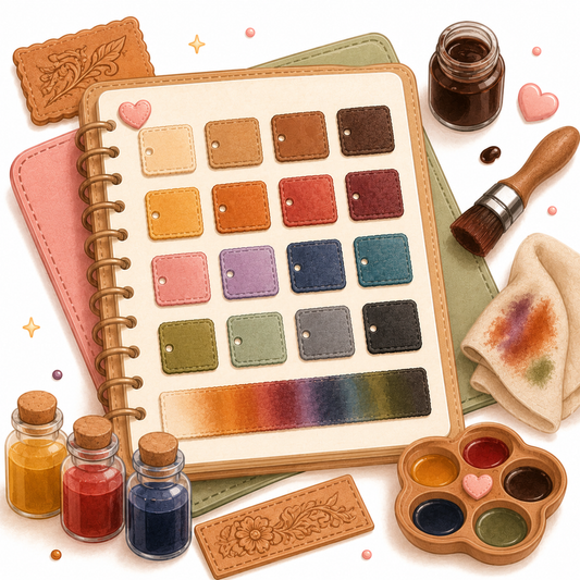 Leather Dyeing & Colour Notes
