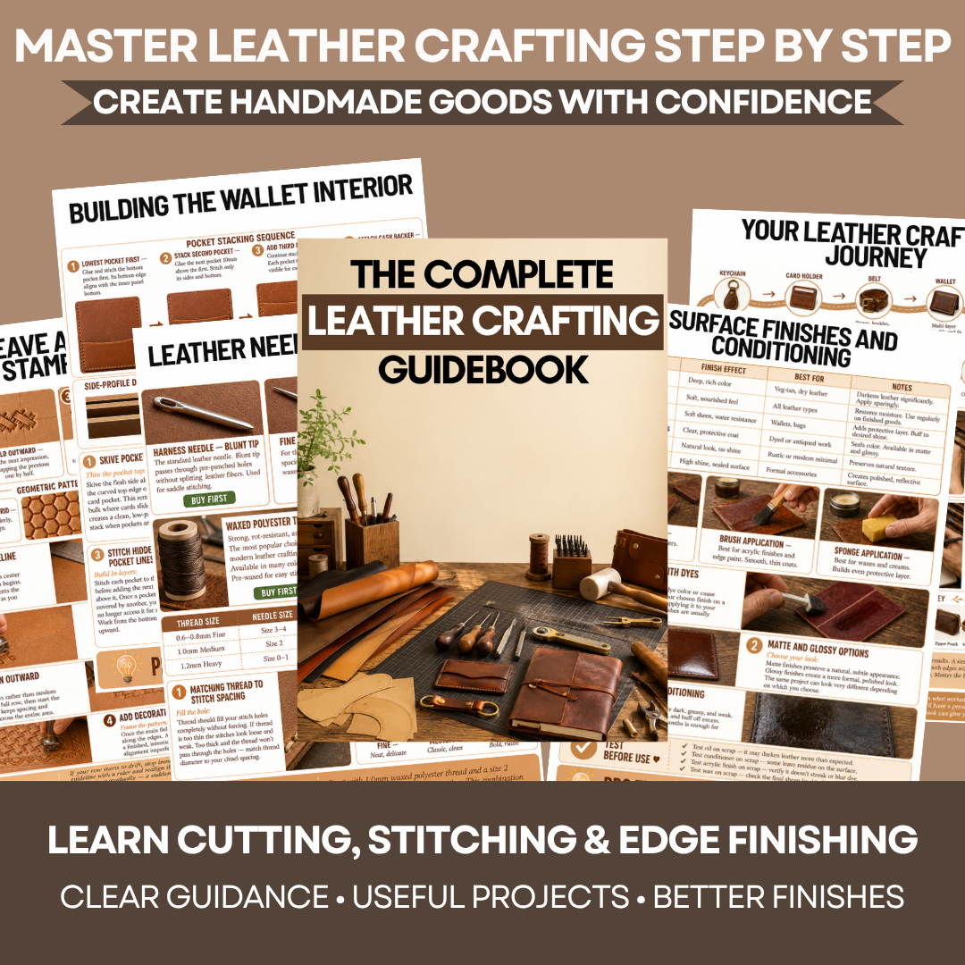The Complete Leather Crafting Guidebook