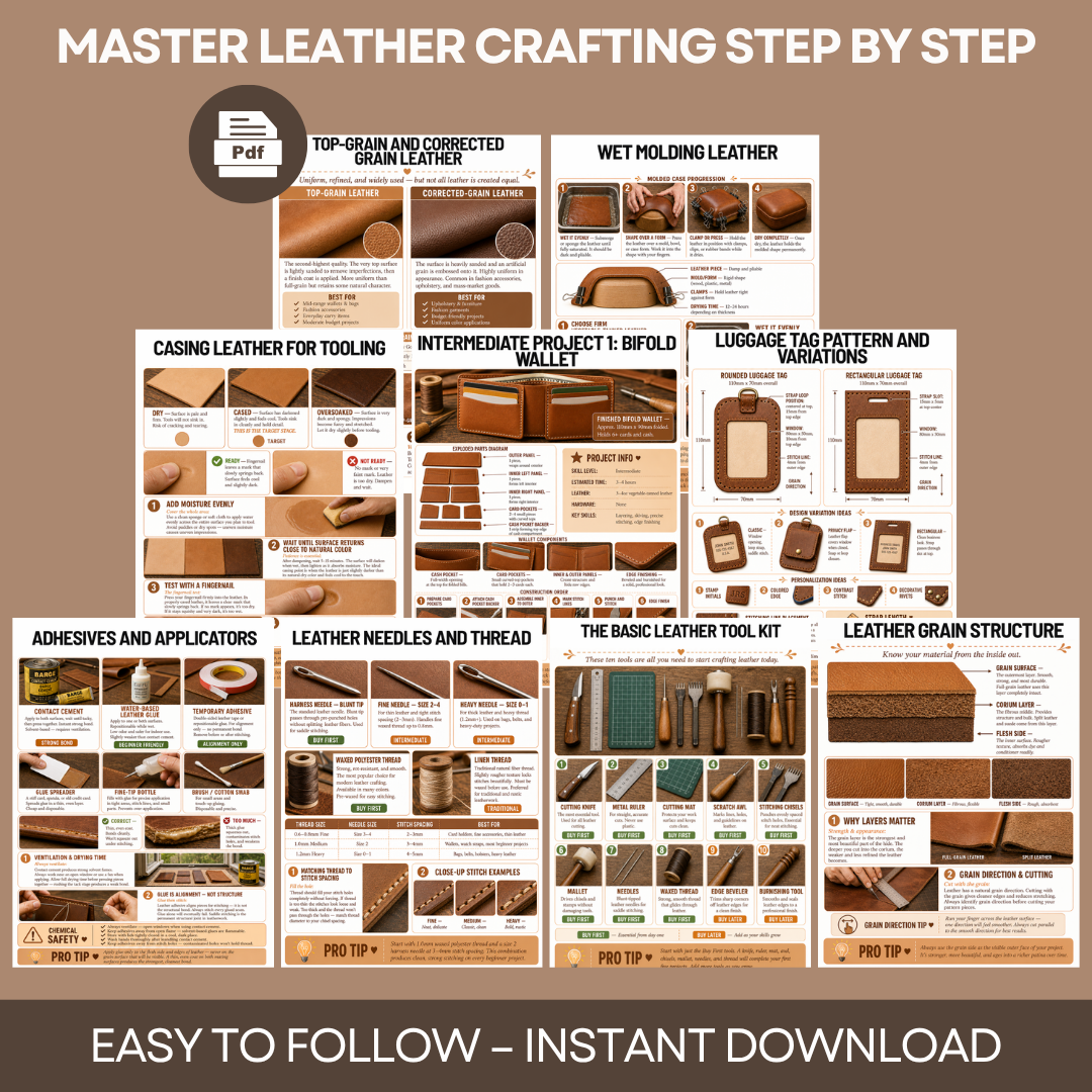 The Complete Leather Crafting Guidebook